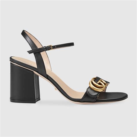 gucci black heels 205420